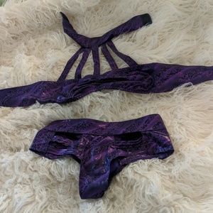 Purple dancer set